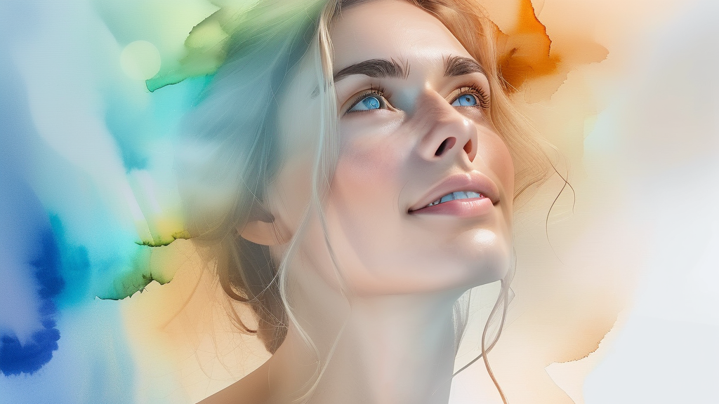 집주인에게 돌아가는 긍정적인 이점 (watercolor 스타일)