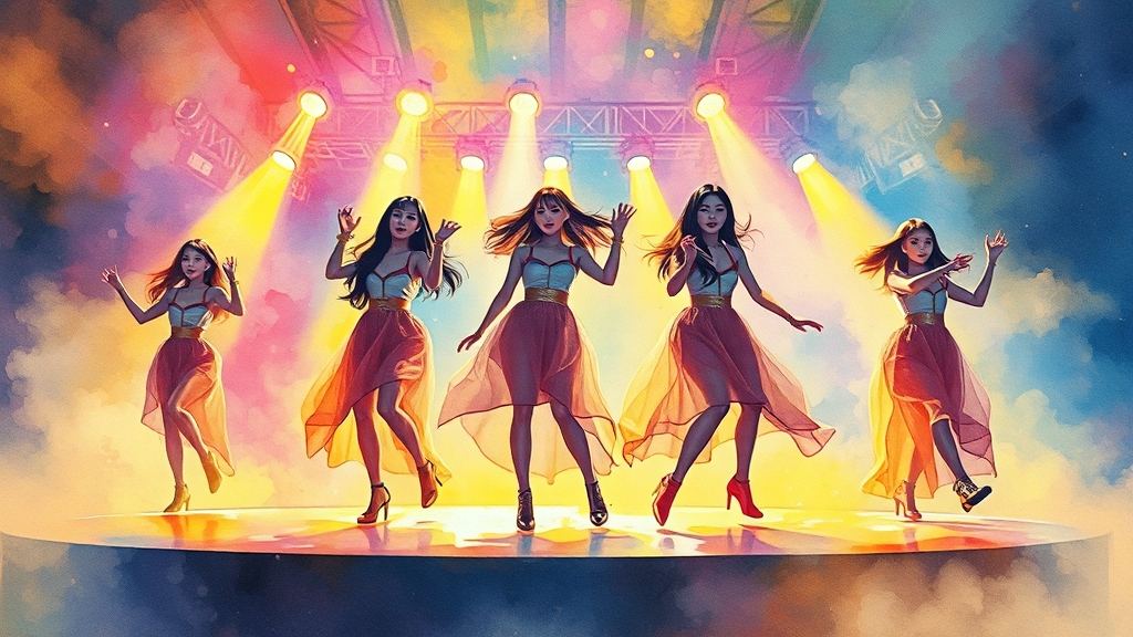 OST와 음악적 요소 분석 (watercolor 스타일)