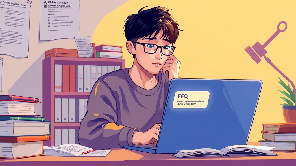 궁금증 해결! FAQ (illustration 스타일)