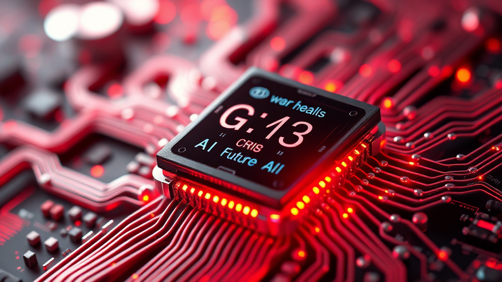 엔비디아 그록3, 삼성전자 파운드리로 AI 칩 혁신 이끈다 3 엔비디아 그록3: AI 칩의 새로운 기준 제시 (realistic 스타일)