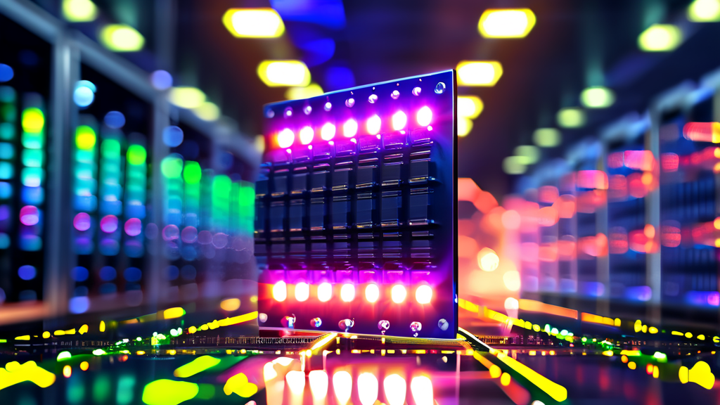 AI 반도체 시장의 폭발적인 성장과 수혜주 (realistic 스타일)