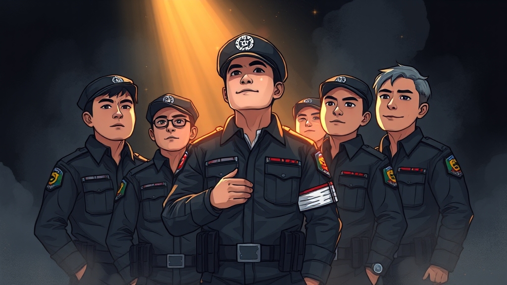인물 관계도와 성장 스토리 (cartoon 스타일)