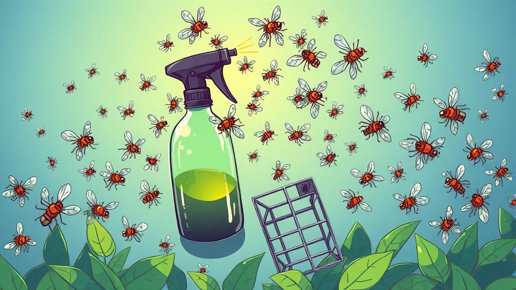 다이소 퇴치제 & 트랩 활용법 (cartoon 스타일)