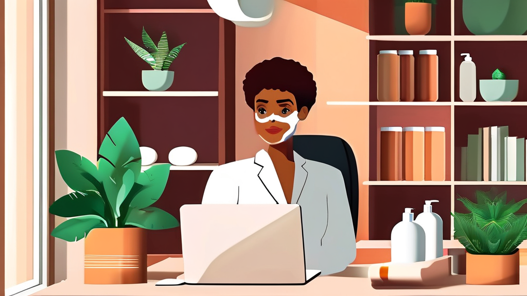 피부과 상담 시 꼭 확인해야 할 핵심 포인트 (illustration 스타일)