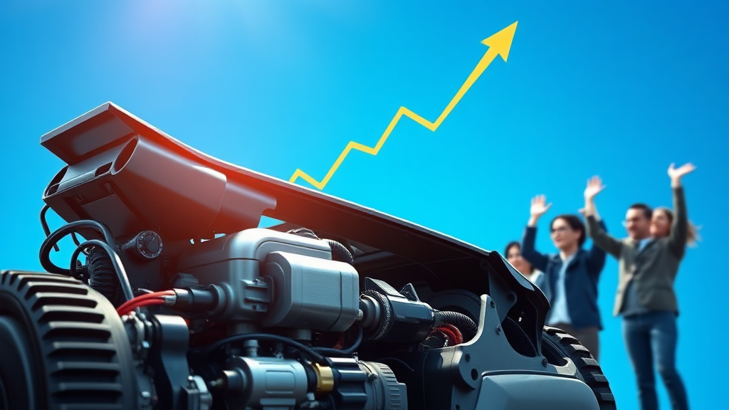 최근 주가, 왜 이렇게 뜨거울까? (realistic 스타일)