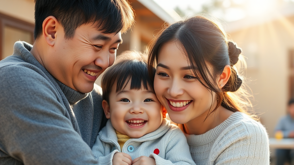 육아휴직 급여 정보 (realistic 스타일)