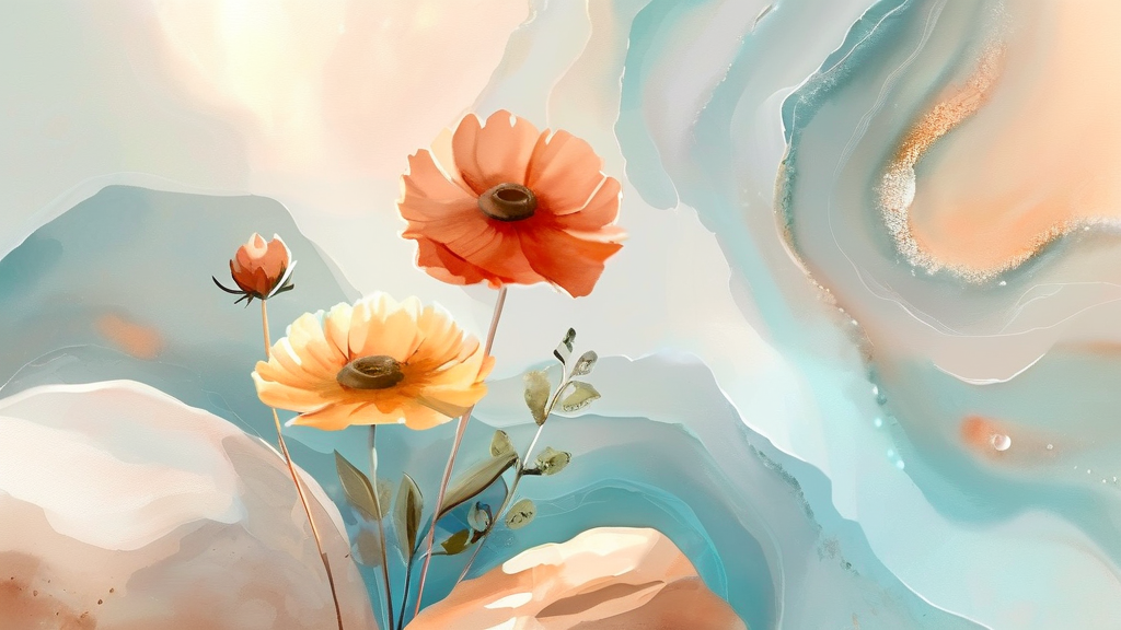 놓치지 마세요! 에너지바우처 신청 기간 및 방법 (watercolor 스타일)