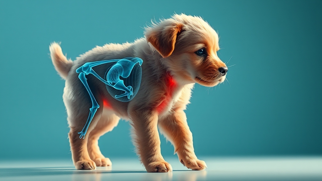 슬개골 탈구 관련 기타 질환 (realistic 스타일)