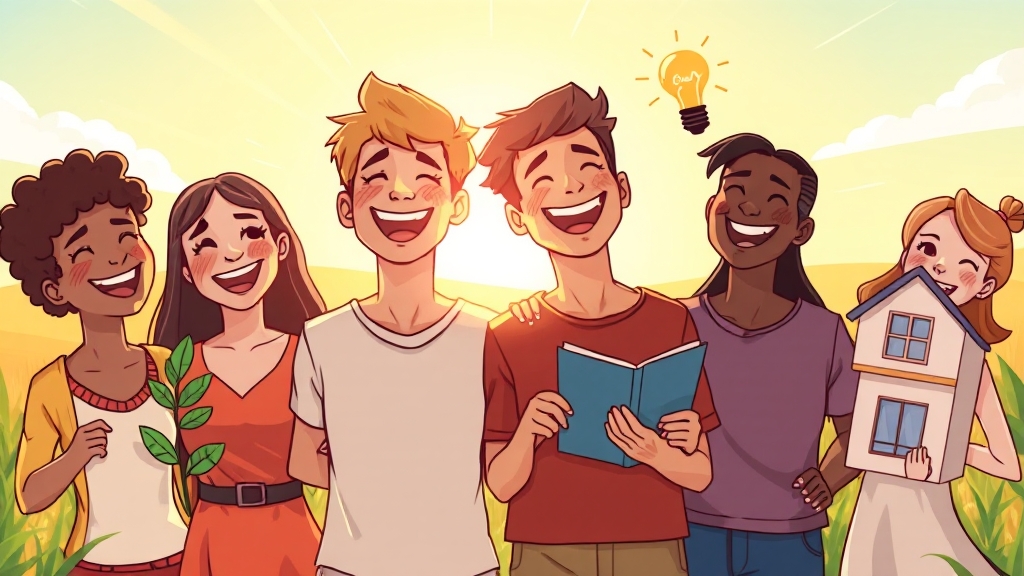 차상위계층, 어떤 혜택이 있나요? (cartoon 스타일)