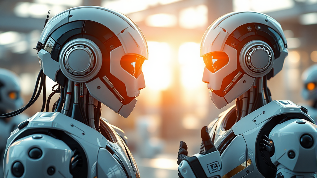 AI 시대, 생존 전략 및 역량 강화 (realistic 스타일)