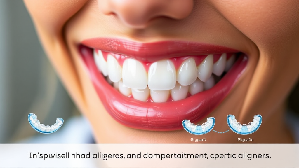 인비절라인 치료 과정과 비용의 연관성 (realistic 스타일)