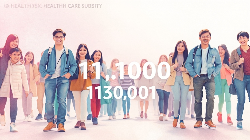 건강생활 지원금 제도란? (watercolor 스타일)