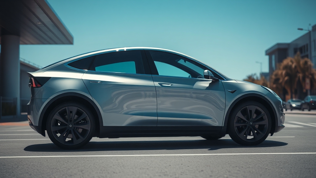 테슬라 구매 비용 분석 (realistic 스타일)