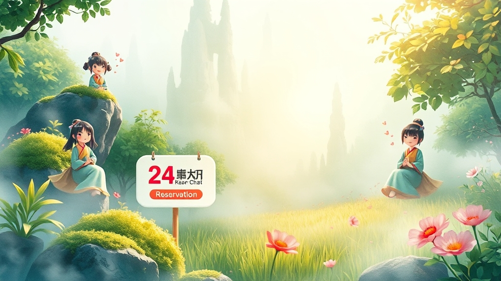 케어챗, 어떤 혜택이 있을까요? (watercolor 스타일)