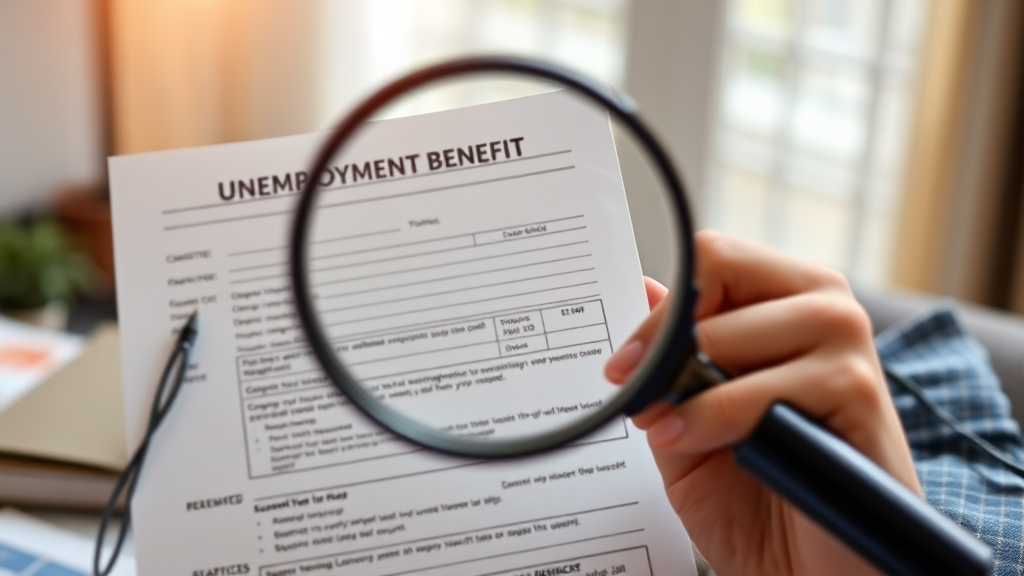 실업급여 수급 조건: 누가 받을 수 있나? (realistic 스타일)