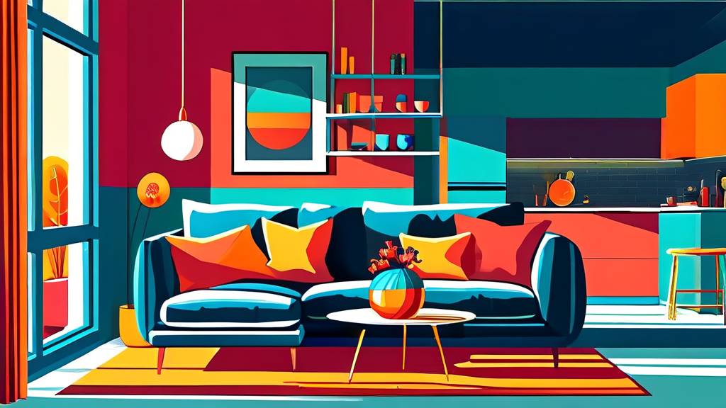 인테리어와 조화로운 디자인 선택법 (cartoon 스타일)