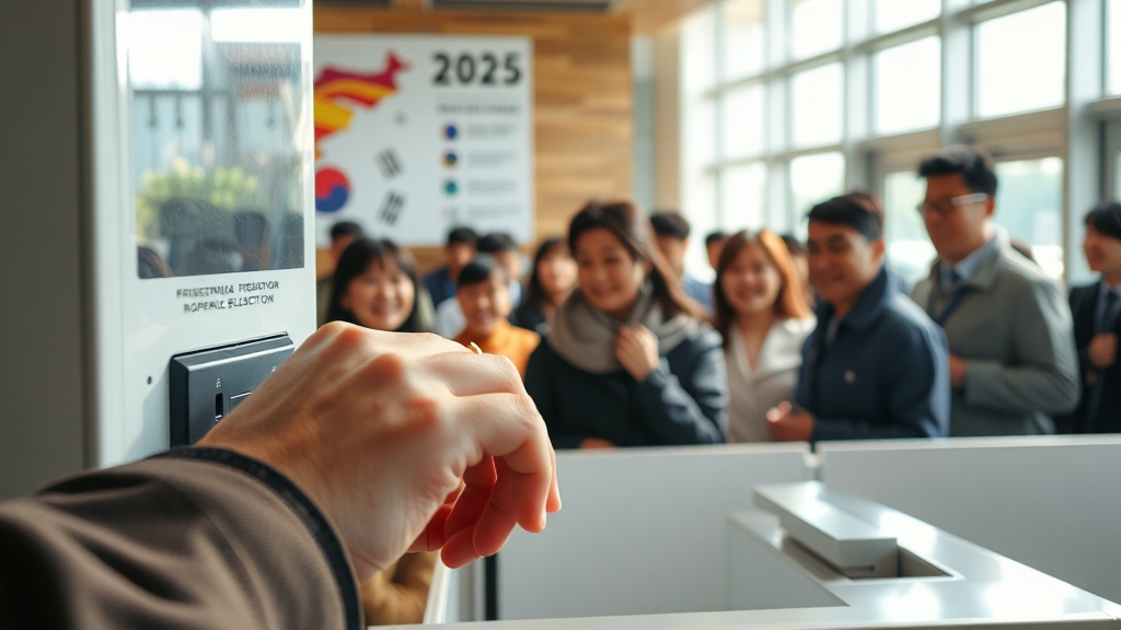 대선 관련 추가 정보 (투표 안내) (realistic 스타일)