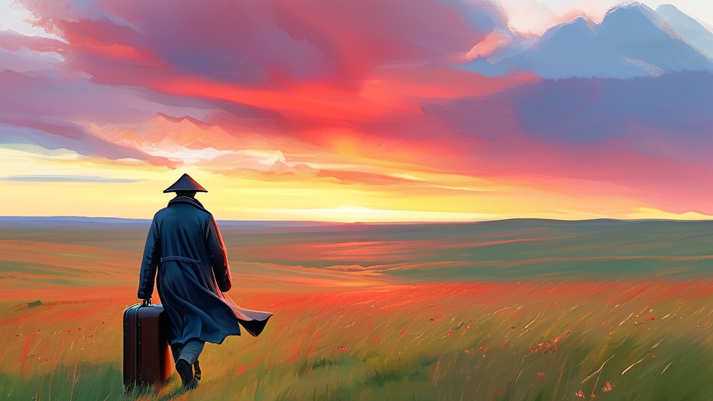 내몽골 여행, 이것만은 꼭 알아두세요! (watercolor 스타일)