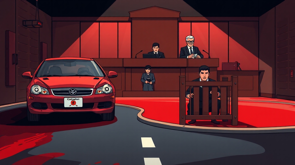 무면허 음주운전, 얼마나 무거울까? (cartoon 스타일)