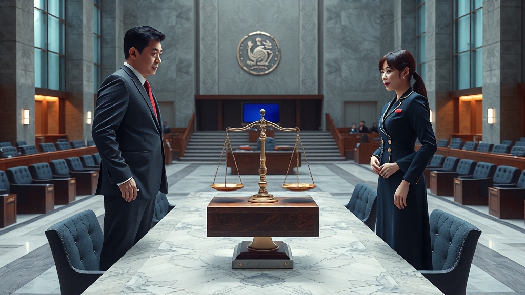 정책 논란과 실현 가능성 (realistic 스타일)