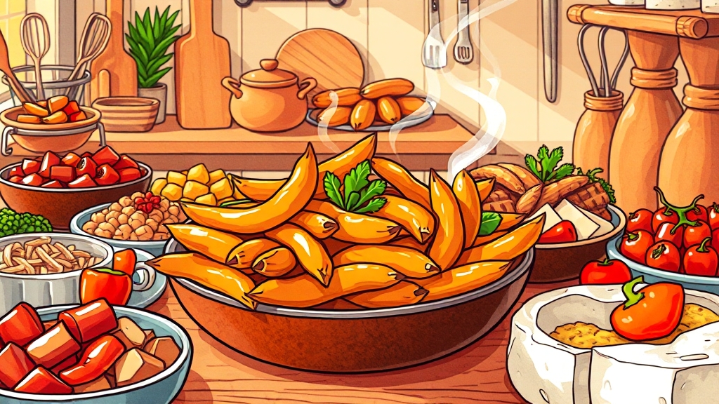 호랑이콩, 맛있게 먹는 방법은? (cartoon 스타일)