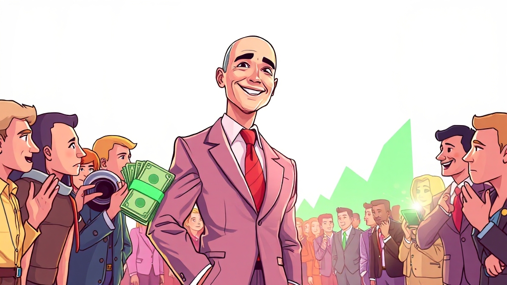 창업자 지분 매각, 왜 하는 걸까? (cartoon 스타일)