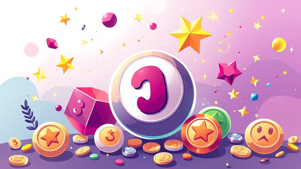 로또 구매 방식과 현명한 습관 (illustration 스타일)