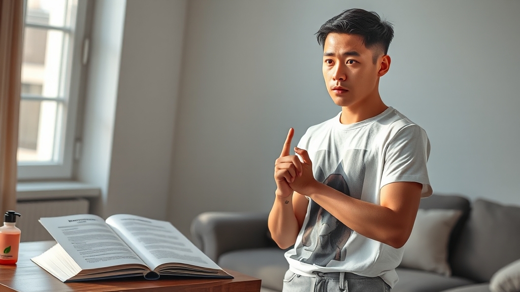 프로페시아 복용 시 주의사항 (realistic 스타일)