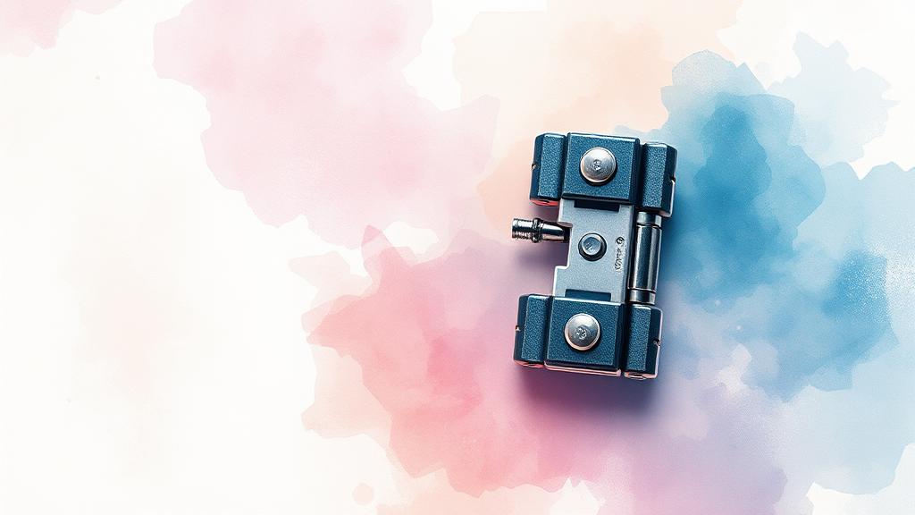 힌지 구조: 아머 플렉스 (watercolor 스타일)