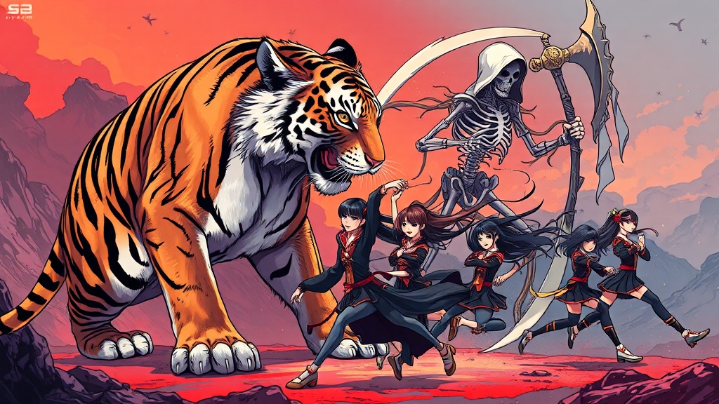 작품의 특징과 연출 스타일 (illustration 스타일)