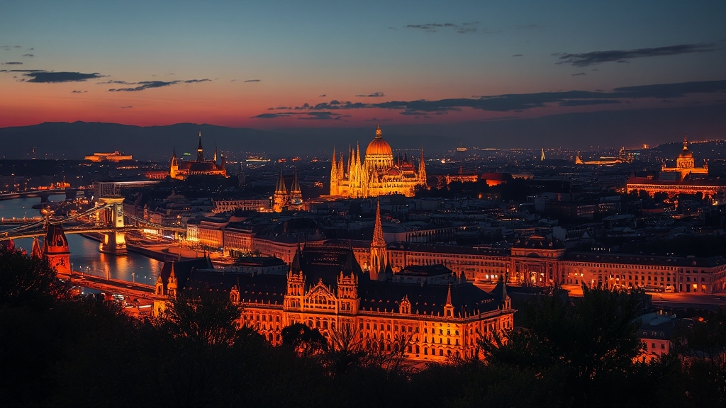 야경 투어: 편리하고 알찬 경험 (realistic 스타일)