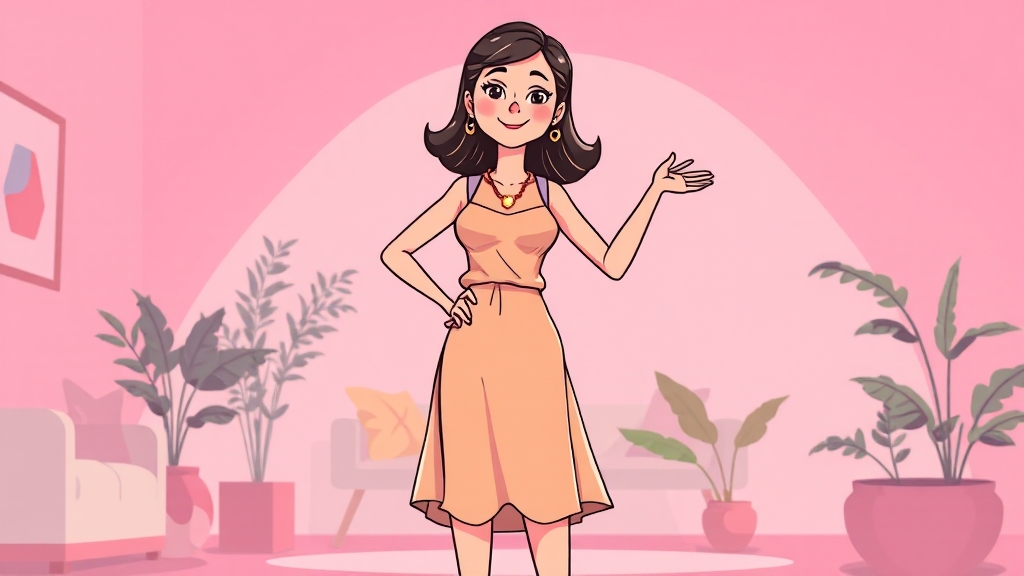 난소 노화, 왜 중요할까요? (cartoon 스타일)