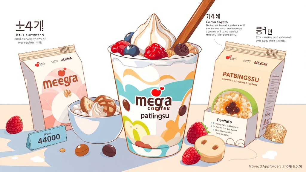 메뉴 & 가격 정보 (illustration 스타일)