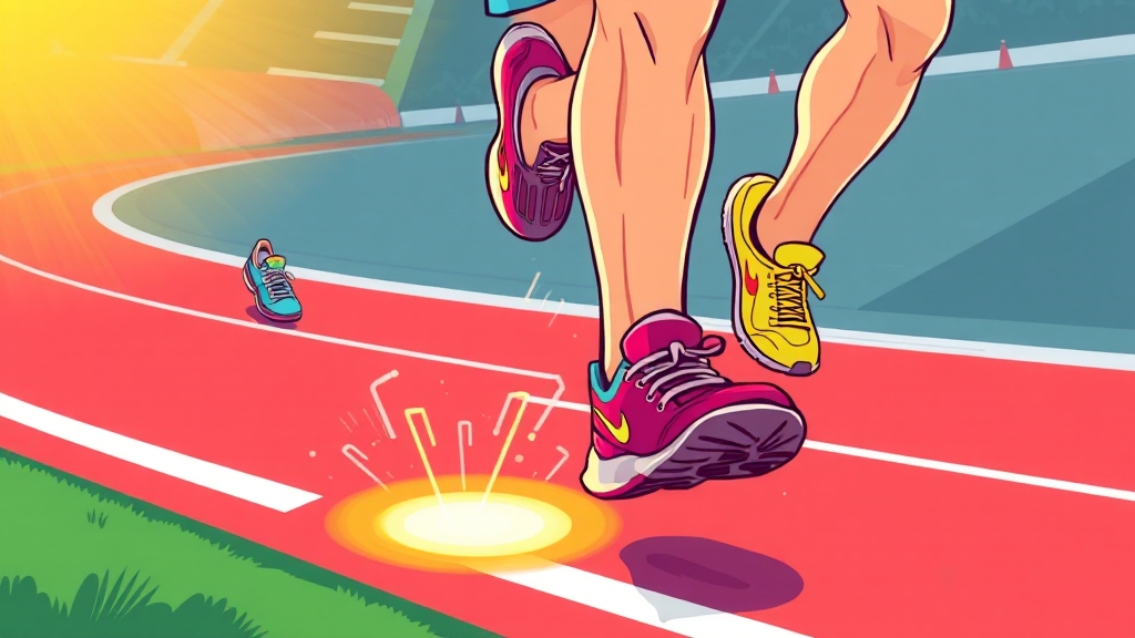 러닝화 구매 & 관리 팁 (cartoon 스타일)