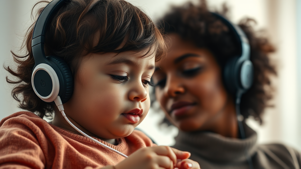 유튜브 뮤직 프리미엄 활용 (realistic 스타일)