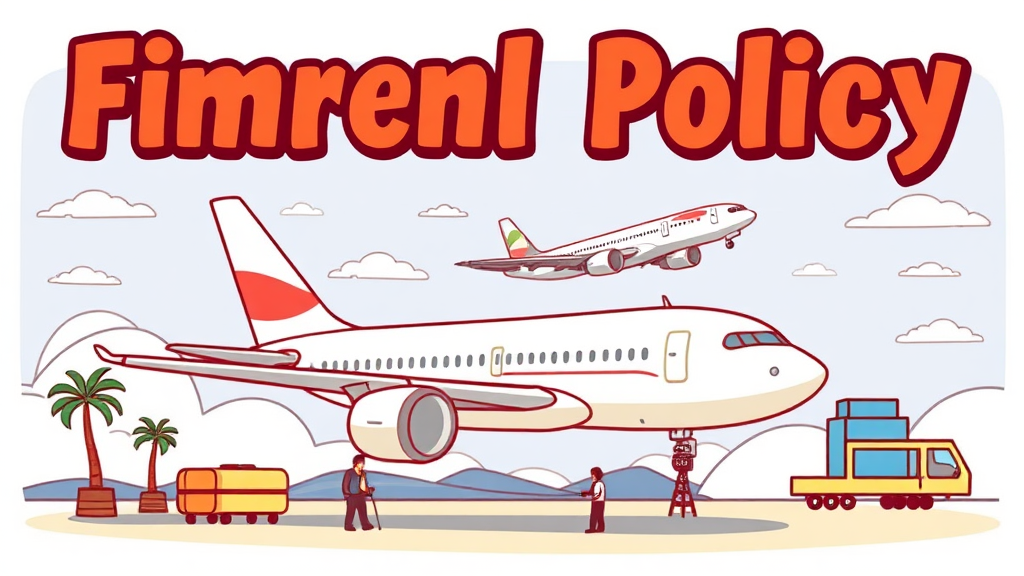 항공사별 취소 및 환불 정책 비교 분석 (cartoon 스타일)