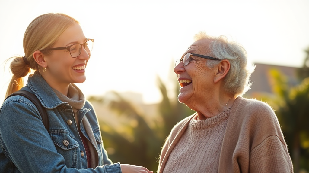 사회복지 현장 실습 (realistic 스타일)