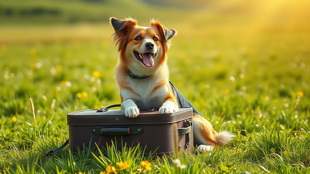 반려동물 친화 관광도시 (realistic 스타일)