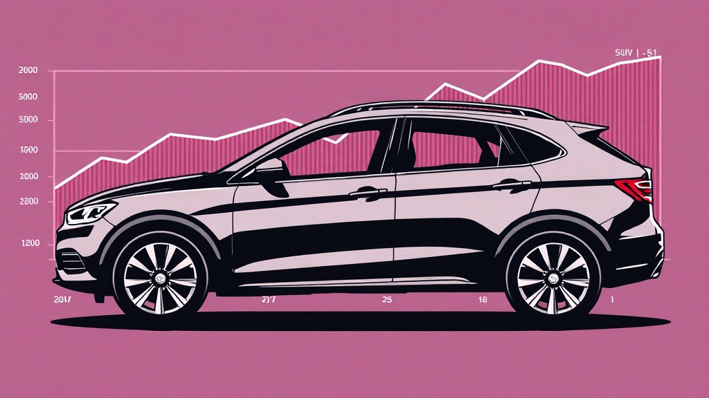 연식별 시세 변동, 얼마나 차이 날까? (illustration 스타일)
