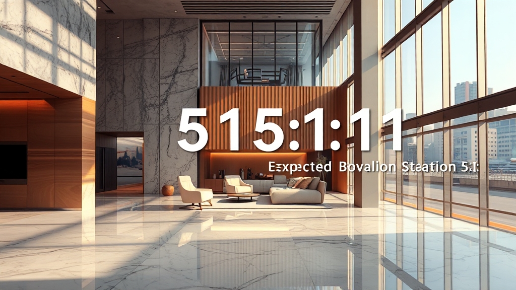 청약 경쟁률 전망 (realistic 스타일)