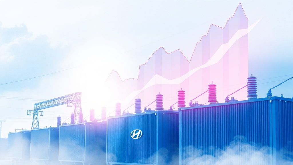 HD현대일렉트릭 주가 전망 및 목표가 (watercolor 스타일)