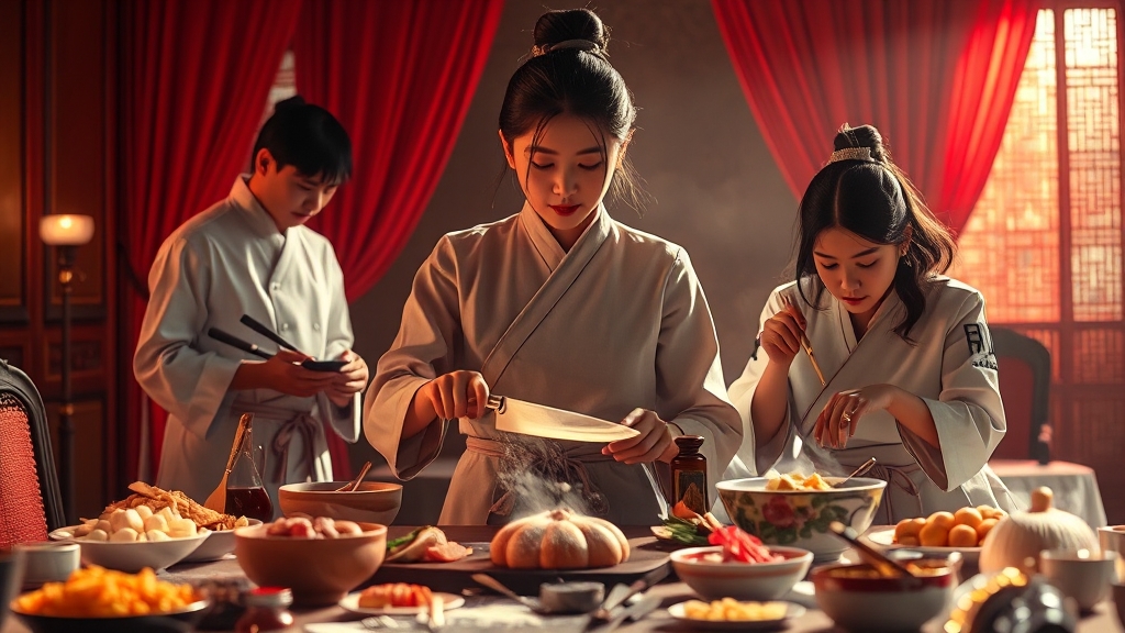 숨겨진 비밀과 반전 (realistic 스타일)