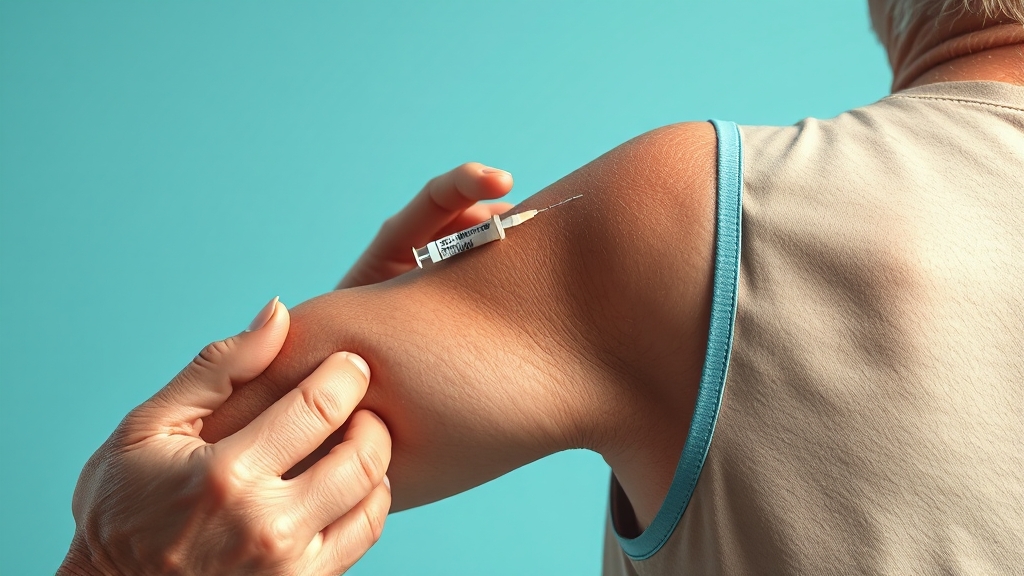 싱그릭스 접종, 어떻게 해야 할까? (realistic 스타일)