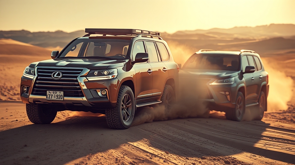 랜드크루저 250 & 렉서스 GX 개요 (realistic 스타일)