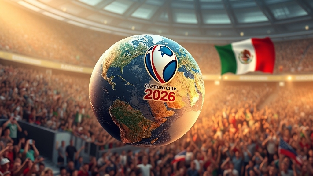 2026 월드컵 개요 (realistic 스타일)