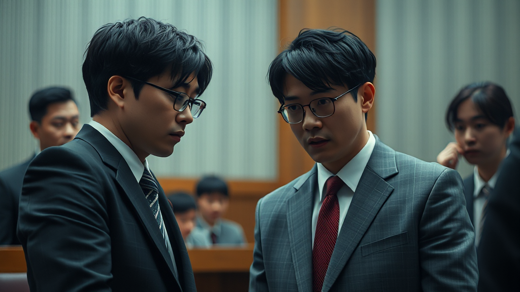 향후 법적 대응 전망 (realistic 스타일)