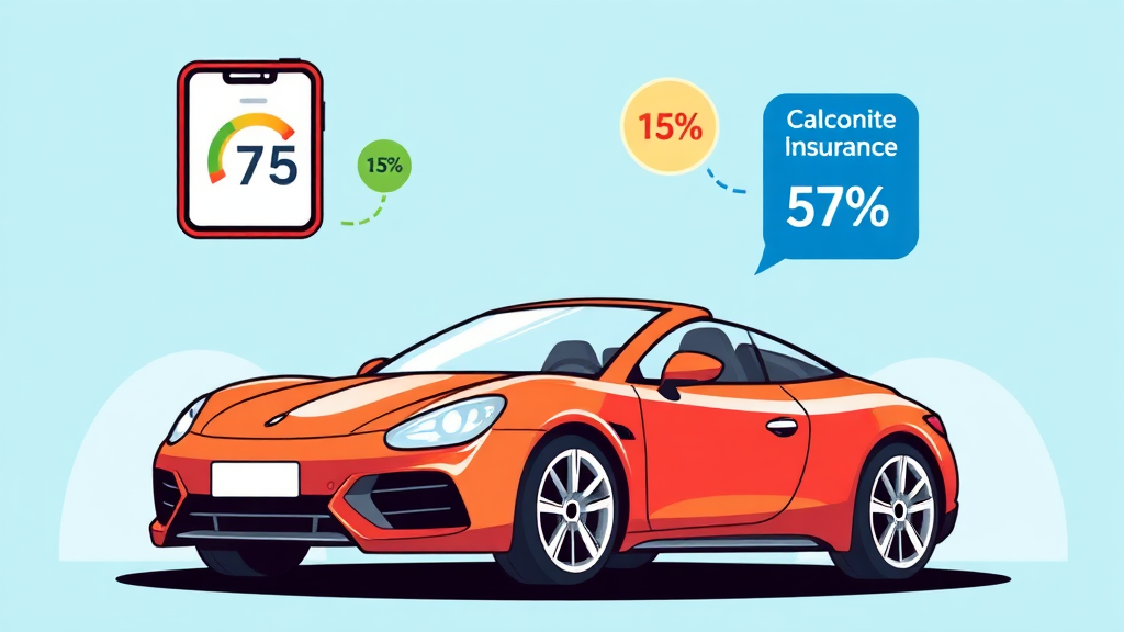 UBI 특약 비교 분석 (cartoon 스타일)