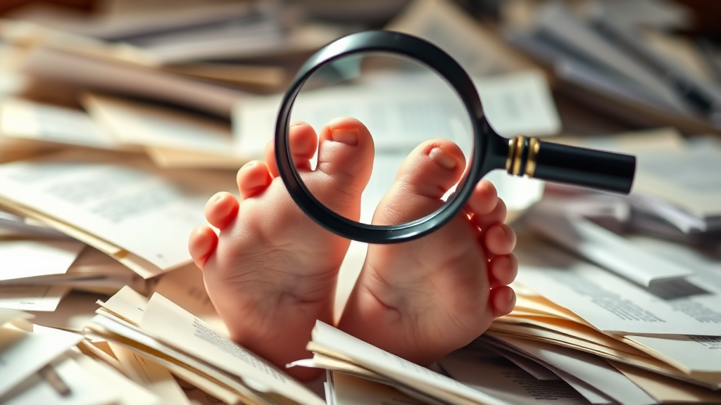 신청 시 필요 서류 및 주의사항 (realistic 스타일)