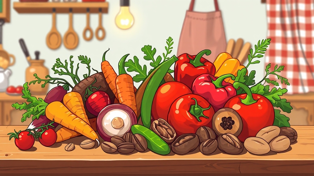 혈관 청소 음식, 섭취 방법 (cartoon 스타일)