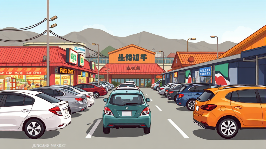 주차는 어디에 해야 할까? (cartoon 스타일)